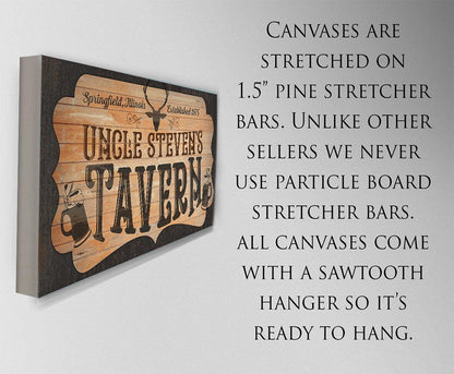 Personalized - Tavern - Canvas