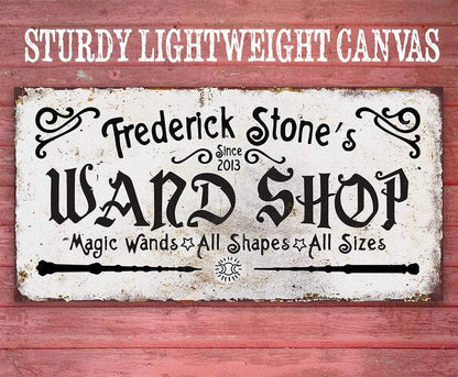 Personalized - Wand Shop - Canvas
