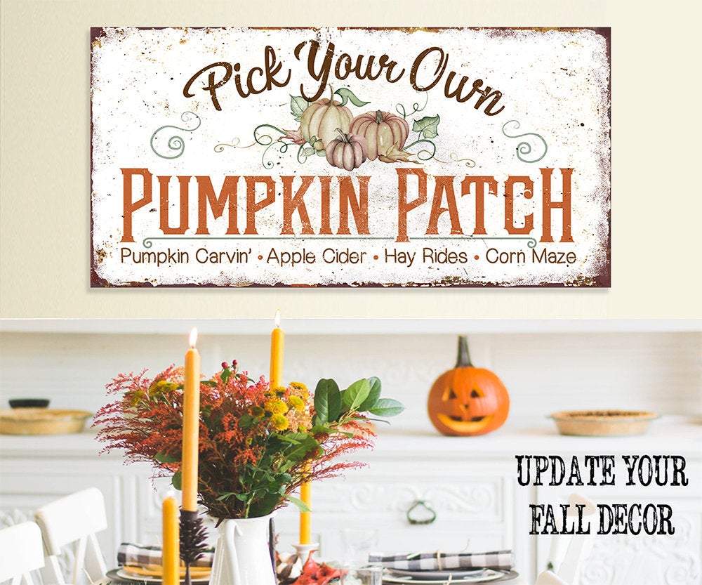 Pick Your Own Pumpkin - Canvas