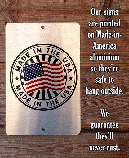 Pirate Parking - Metal Sign