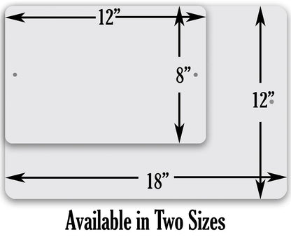 Poolside Cocktails - Metal Sign
