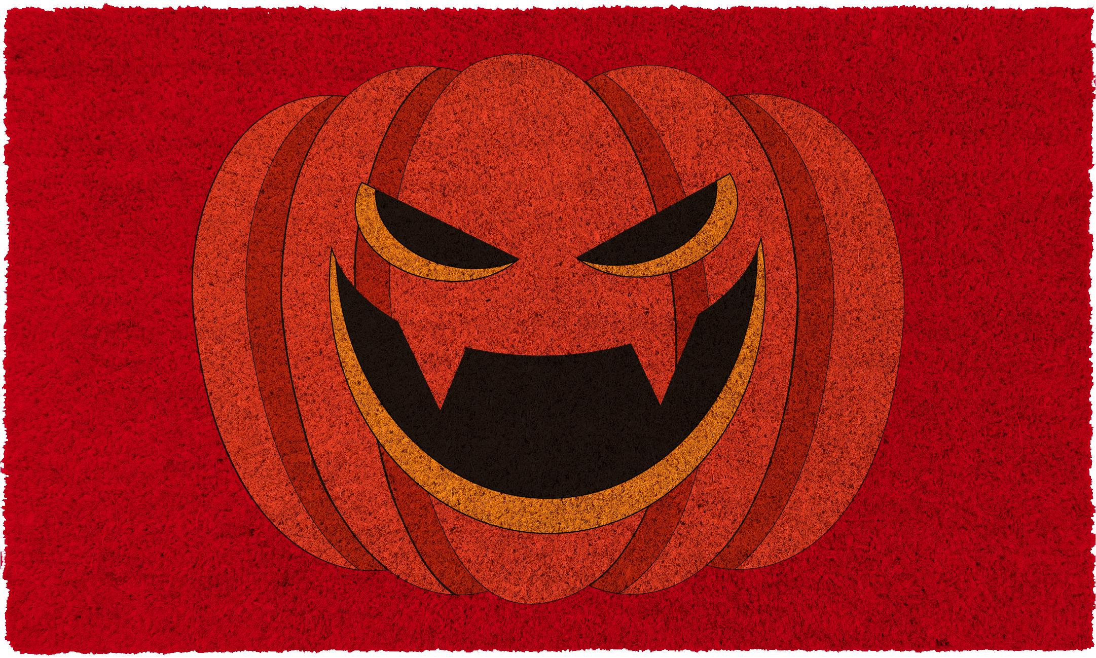 Jack O Lantern Red