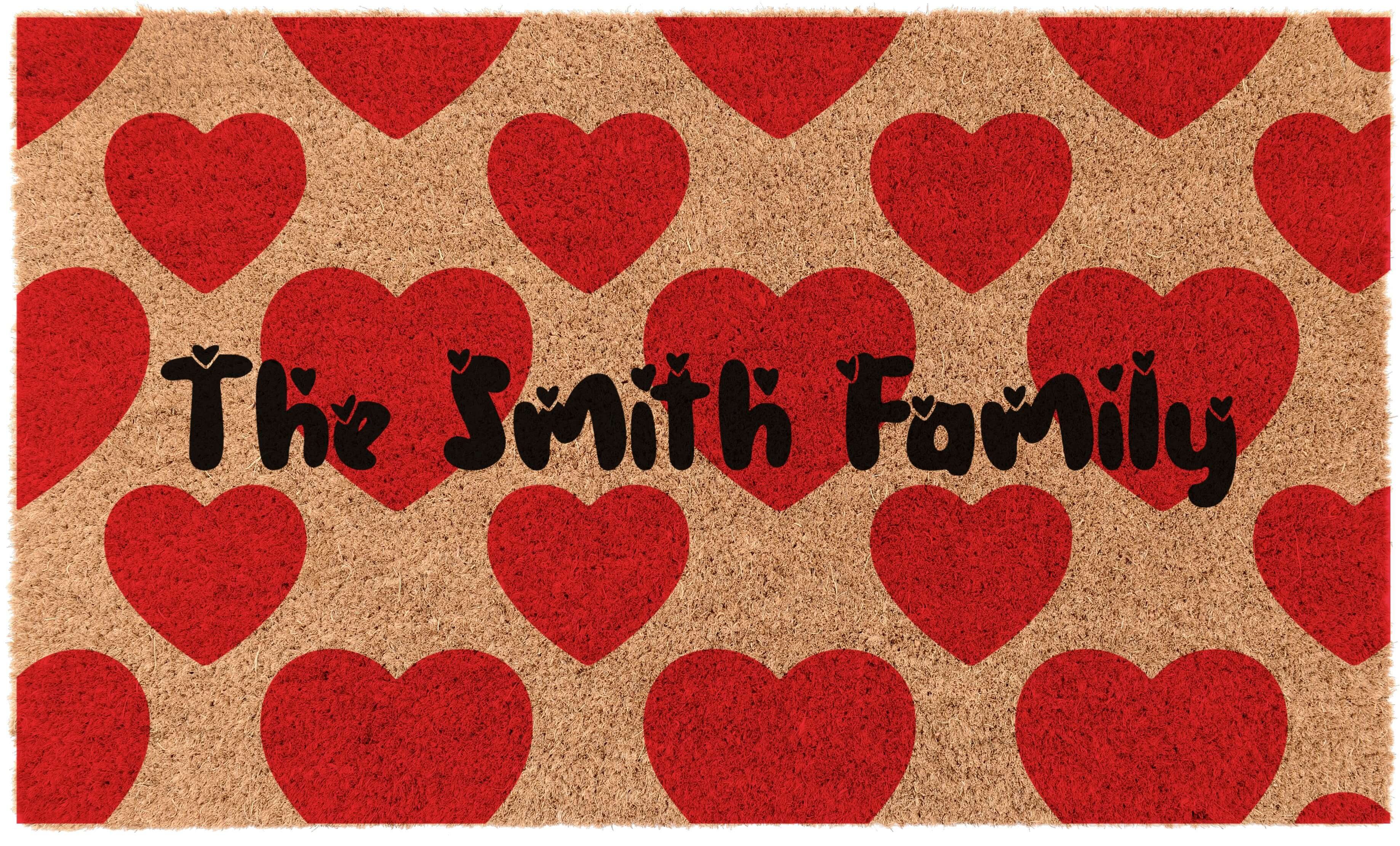 Heart Pattern Personalized