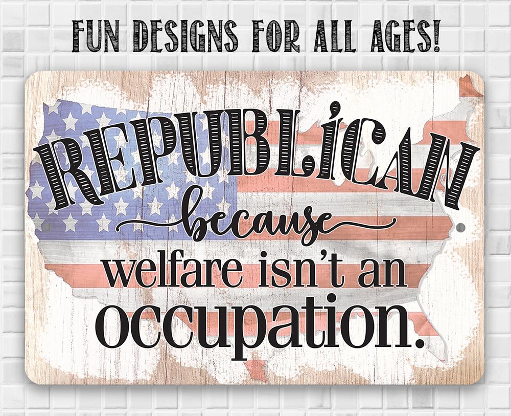Republican - Metal Sign
