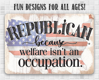 Republican - Metal Sign