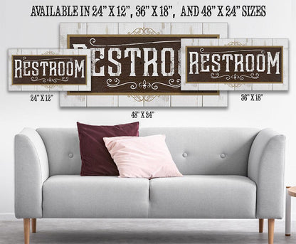 Restroom - Canvas