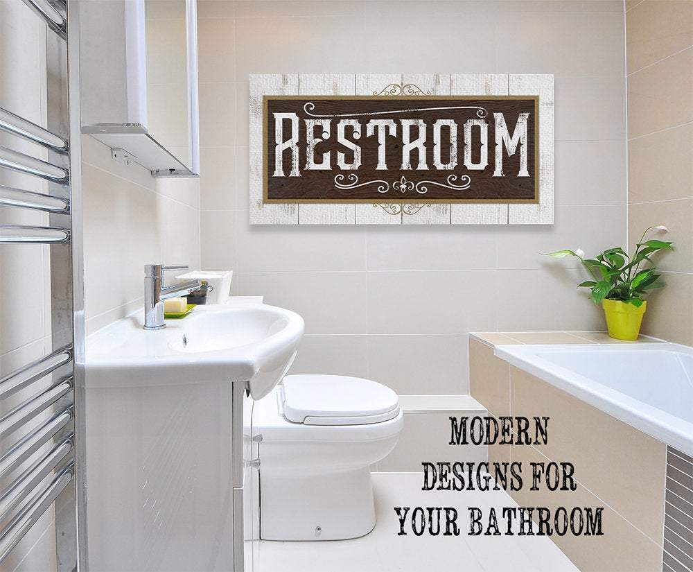 Restroom - Canvas