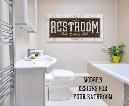 Restroom - Canvas