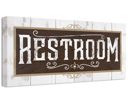 Restroom - Canvas