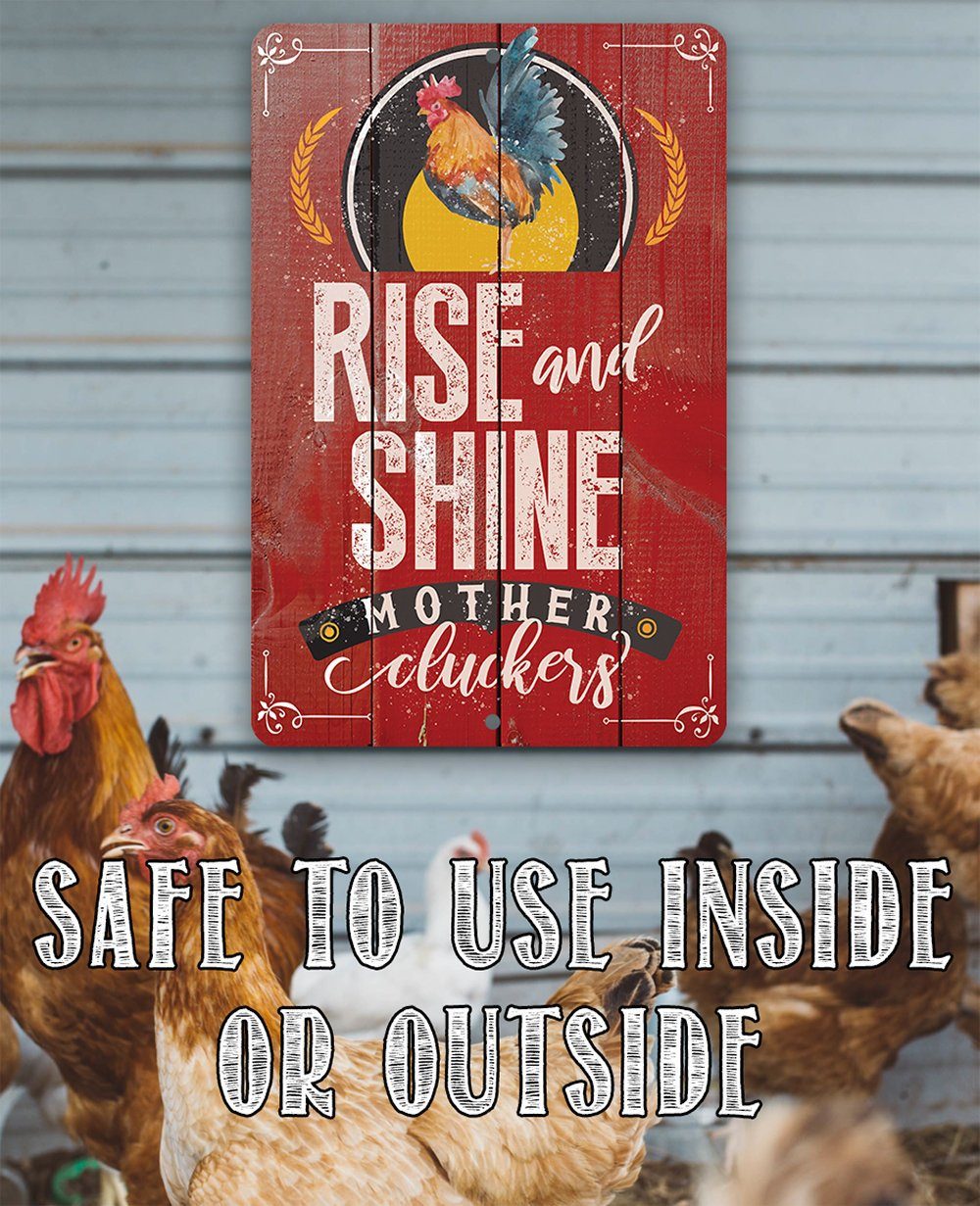 Rise and Shine - Metal Sign