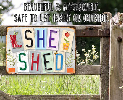 She Shed - Metal Sign