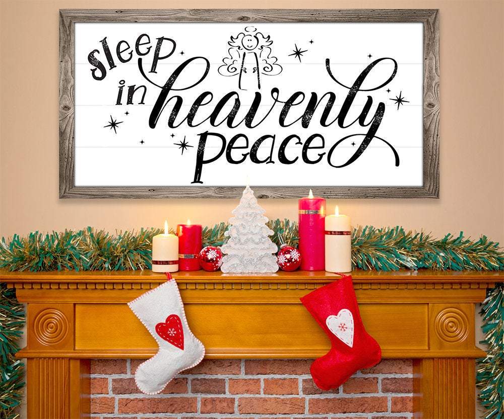 Sleep in Heavenly Peace - Canvas