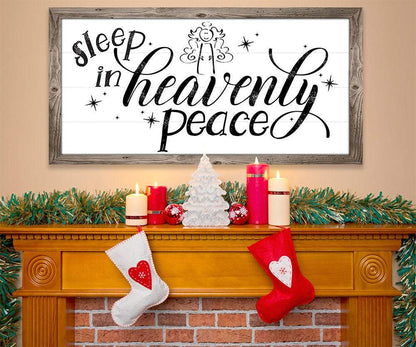Sleep in Heavenly Peace - Canvas