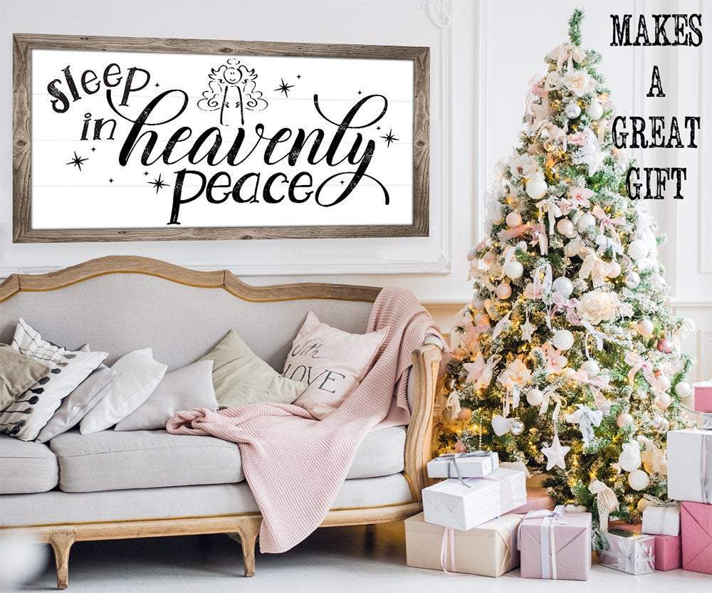 Sleep in Heavenly Peace - Canvas