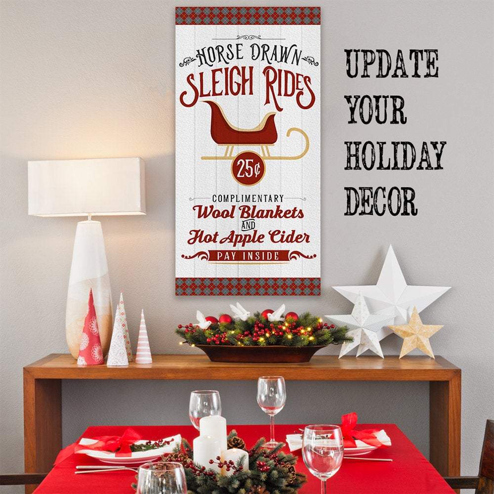Sleigh Rides - Canvas