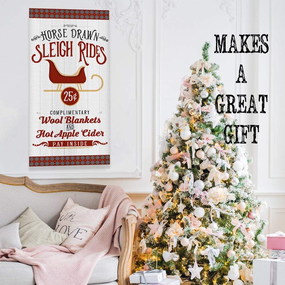Sleigh Rides - Canvas