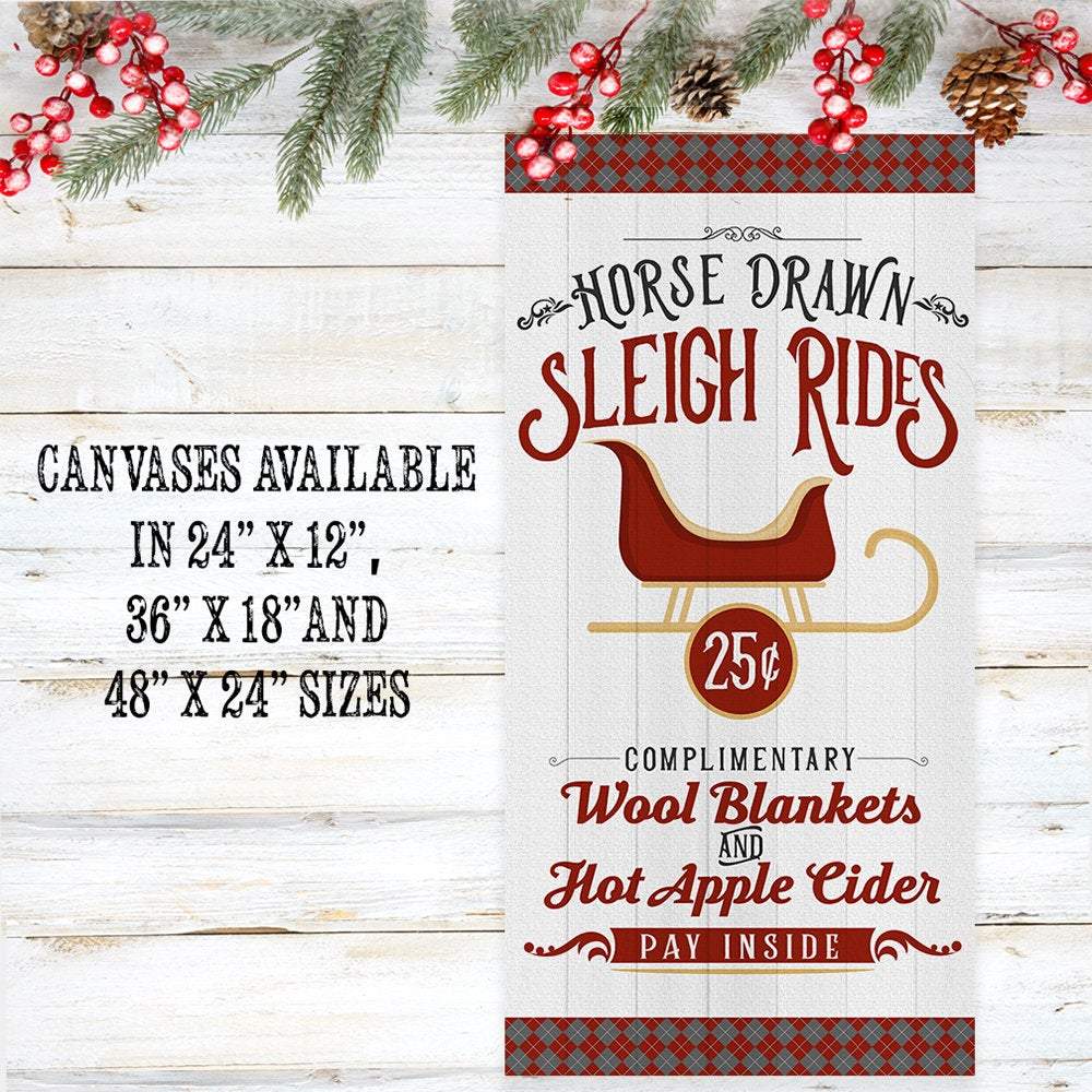 Sleigh Rides - Canvas