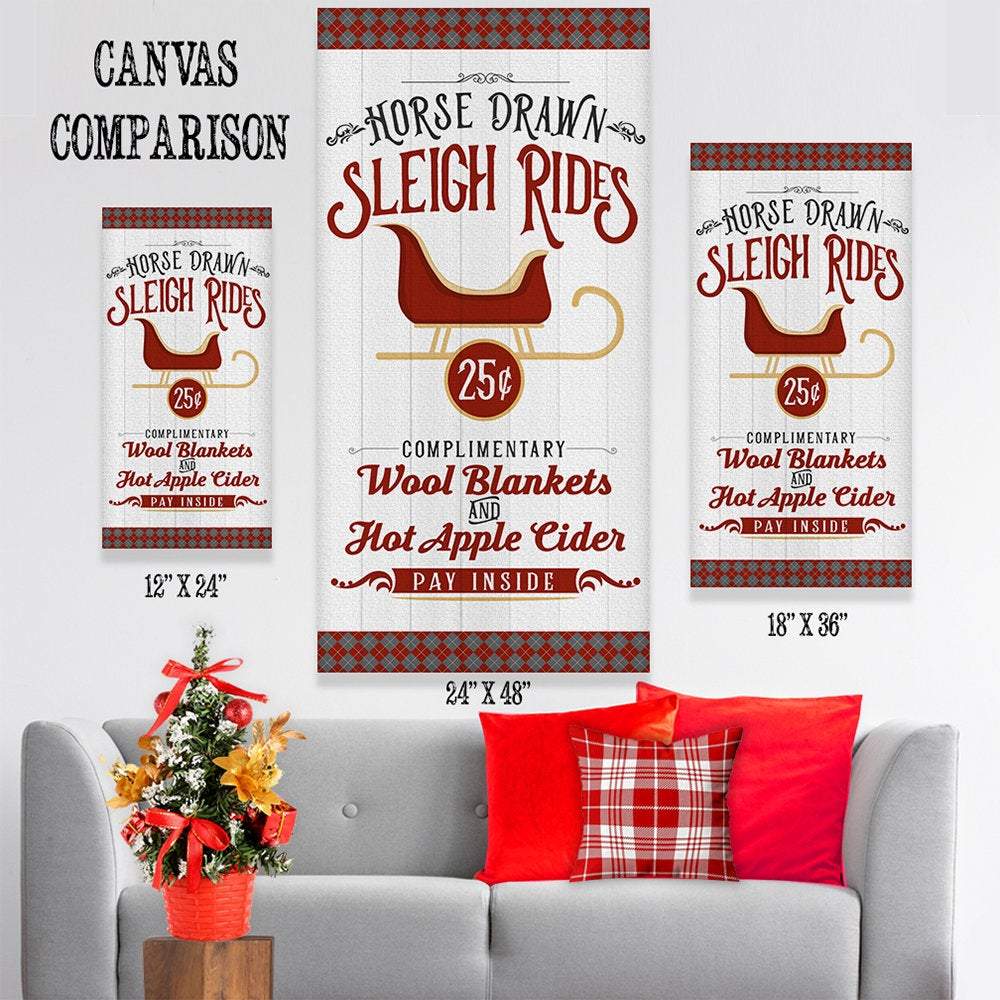 Sleigh Rides - Canvas