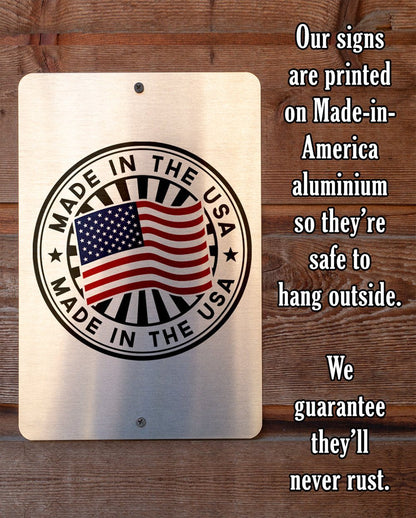 Snack Bar Menu - Metal Sign