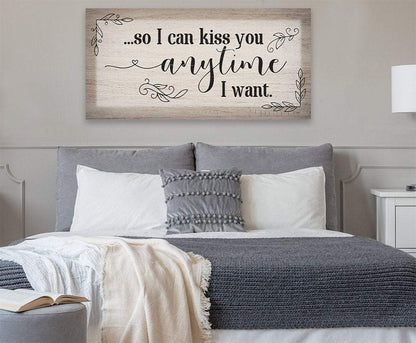 So I Can Kiss You - Canvas