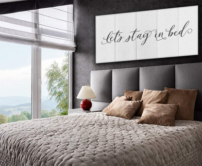 Stay In Bed - Canvas