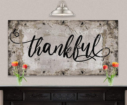 Thankful - Canvas