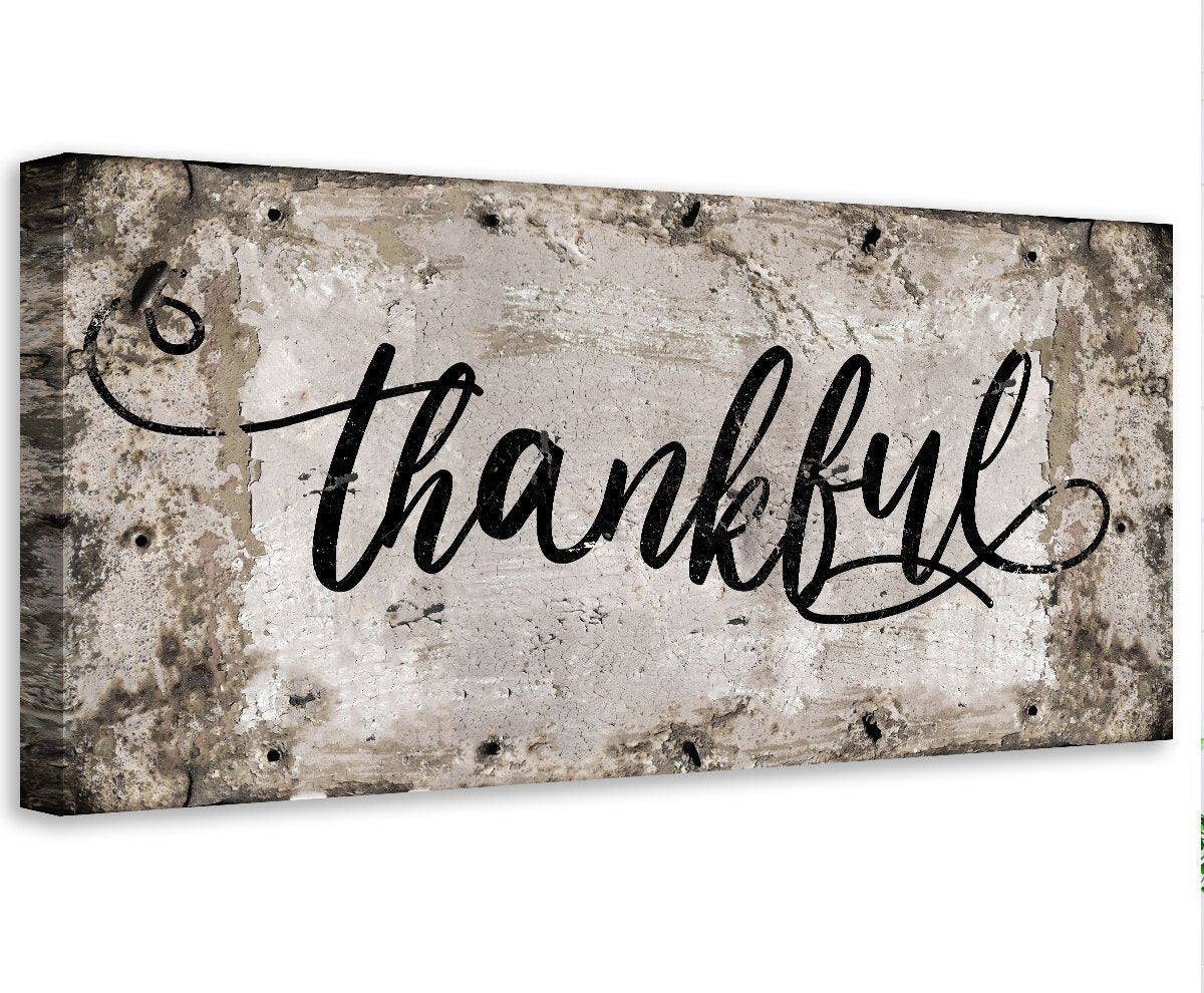 Thankful - Canvas