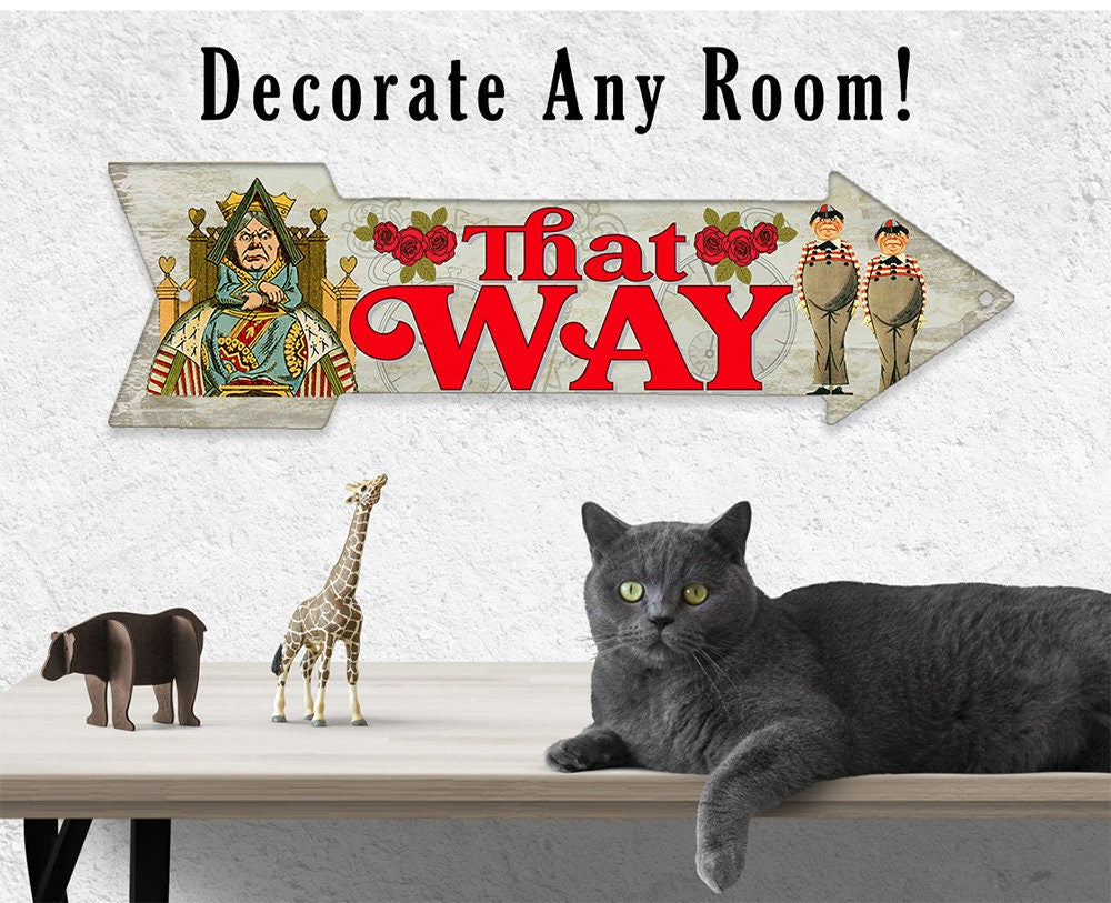 That Way - Directional Arrow - Metal Sign