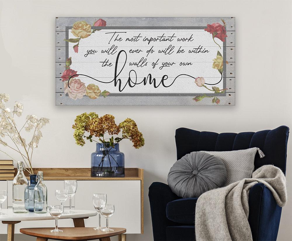 The Most Important Work - Canvas