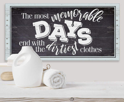 The Most Memorable Days - Canvas