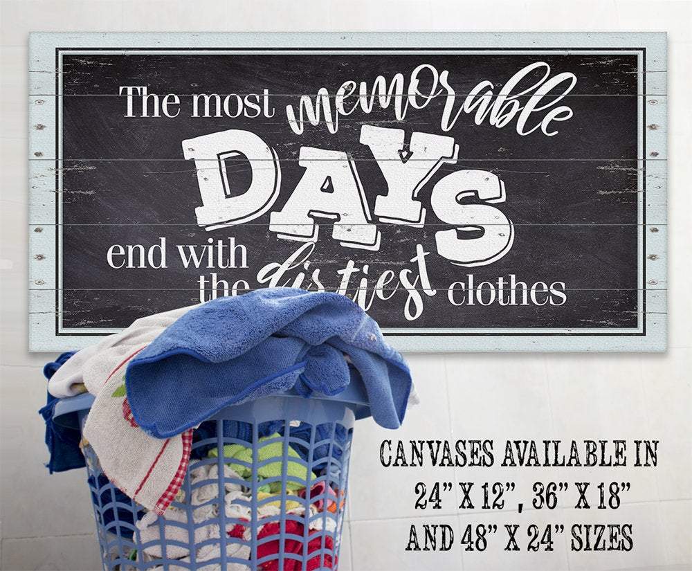 The Most Memorable Days - Canvas