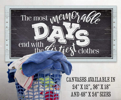 The Most Memorable Days - Canvas