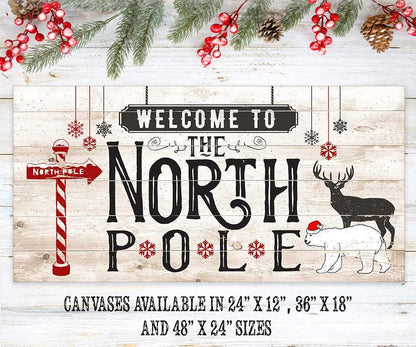 The North Pole - Canvas