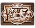The Room Requirement - Metal Sign