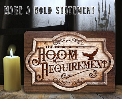 The Room Requirement - Metal Sign