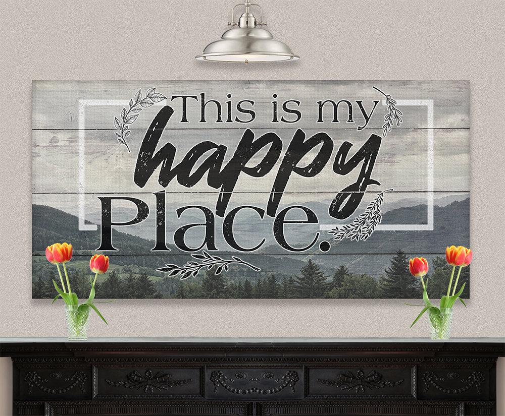 This Is My Happy Place - Canvas