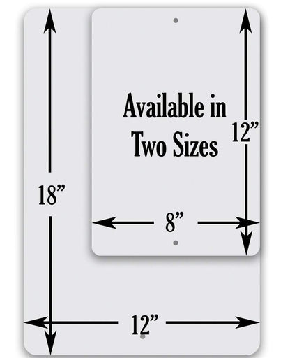 A Rainy Day At The Beach - Metal Sign