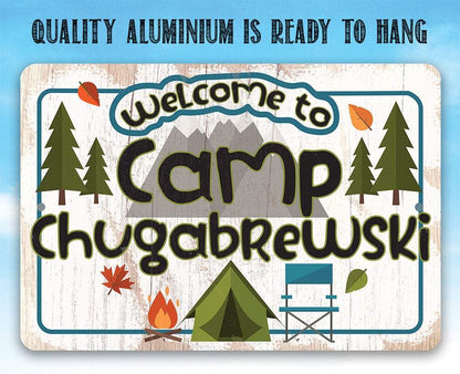 Camp Chugabrewski - Metal Sign