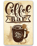Coffee Bar Coffee Lover - Metal Sign