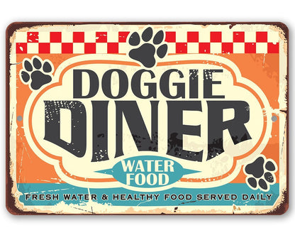 Doggie Diner - Metal Sign