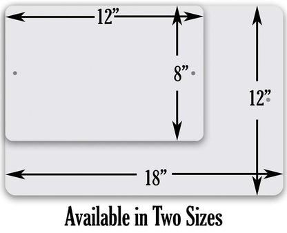 Flip Flop Zone - Metal Sign