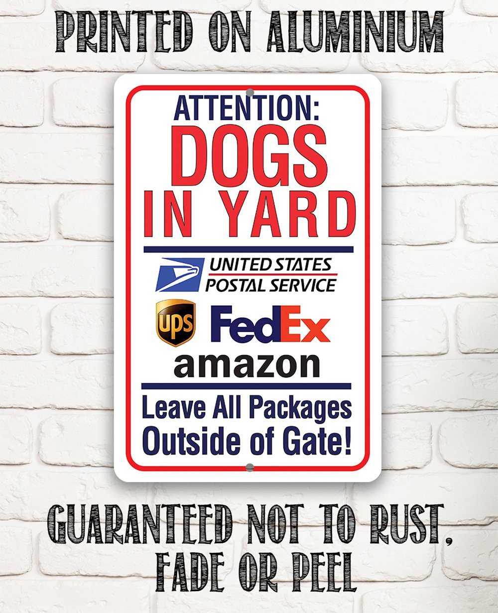 Postal Sign Design - Metal Sign