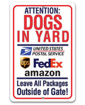 Postal Sign Design - Metal Sign