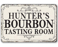Personalized - Bourbon Tasting Room - Metal Sign