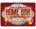 Personalized - Home Bar - Metal Sign