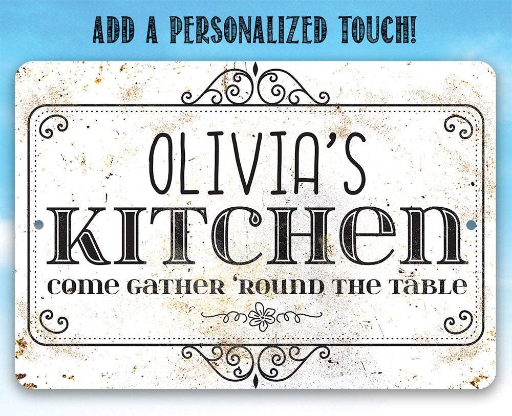 Personalized - Kitchen - Metal Sign