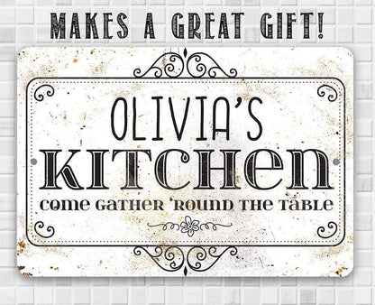 Personalized - Kitchen - Metal Sign