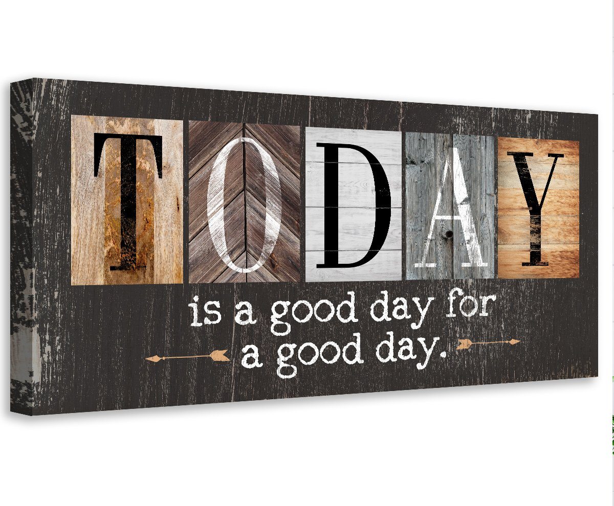 Today Is A Good Day - Multi Pattern - Canvas