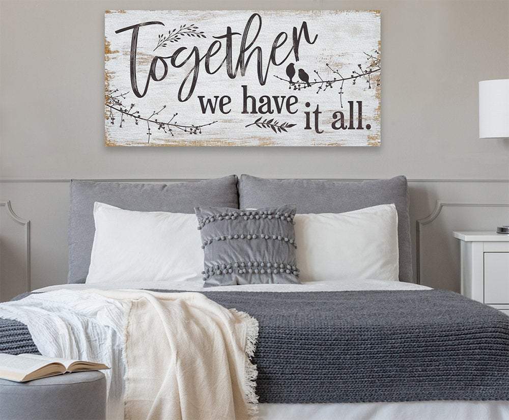 Together We Have It All - Canvas