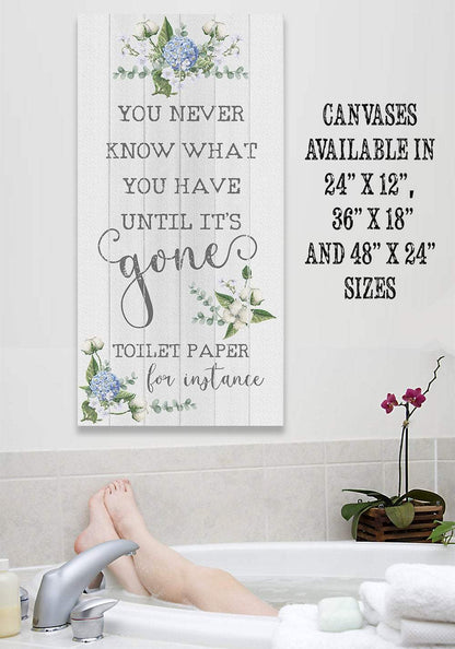 Toilet Paper - Canvas